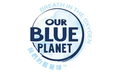 我們的藍星球logo